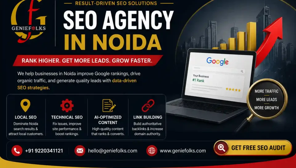 SEO Agency in Noida: Helping Businesses Build Stronger Online Visibility